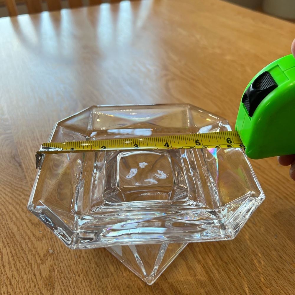 Partylite Retired Reversible Crystal Candle Holder - Picture 13 of 13